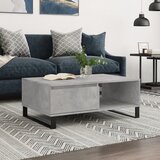  Stolić za kavu boja betona 90 x 60 x 35 cm konstruirano drvo Cene