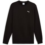 Puma Sweater majica 'ESS' crna / bijela | shoptok.hr