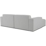Scandic Bela kotna sedežna garnitura iz tkanine bouclé (levi kot) Roxy – | Shoptok.si