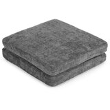 ECO TOYS dječja modularna sofa – siva chenille tkanina, sklopiva, 10 mekanih jastuka, za 2 osobe | shoptok.hr