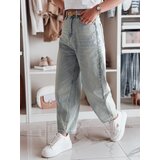 DStreet Spodnie damskie jeansowe wide leg WIDENOVA niebieskie Cene