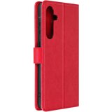 AVIZAR torbica s preklopom za samsung galaxy A55 denarnica za videoposnetke z ročnim trakom, rdeča, (5000016807) | Shoptok.si