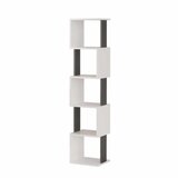 Hanah home Polica za knjige Milan White Anthracite | Eponuda.com
