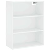  Visoka komoda bijela 69 5x34x180 cm konstruirano drvo | shoptok.hr