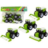  Set poljoprivrednih vozila "Zeleni traktori" 4 elementa | shoptok.hr