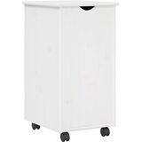  Mobilni ormar Bijelo 34 x 39 x 65,5 cm Čvrsto borovo drvo | Eponuda.ba
