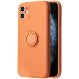 Onasi Silikonski ovitek Liquid Ring za Samsung Galaxy A13 LTE A135 - oranžen Cene