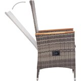  3-dijelni vrtni blagovaonski set s jastucima sivi | shoptok.hr