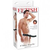 Fetish Fantasy Series Hollow Strap-On FF 20cm, črn | Shoptok.si