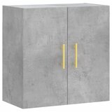 Maison Chic Stenska omarica - Zidna omarica betonsko siva 60x31x60 cm inženirski les iu95, (22062475) Cene