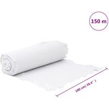  Geotekstilna opna bijela 1 x 150 m od poliesterskih vlakana | shoptok.hr