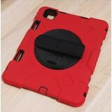 NIKCORP Ovitek za iPad Air 5 / Air 4 10.9 s stojalom 360, ročajem in mestom za pisalo, troslojna zaščita proti udarcem, rdeč, (5000139001) | Shoptok.si
