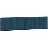  Okvir za krevet bez madraca Hanko plavi 200x200 cm baršunasti | Eponuda.com