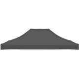 Krov za šator za zabave 4,5 x 3 m antracit 270 g/m² | Eponuda.com