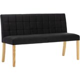 vidaXL Klop 140 cm črn žamet, (20777536) | Shoptok.si