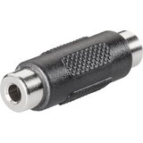 BKL Electronic Klinken avdio adapter [1x klinken vtičnica 3.5 mm - 1x klinken vtičnica 3.5 mm] črne barve (20411431) Cene