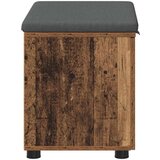  Klupa za hodnik s jastukom s vratima Staro drvo 60 x 38 x 46 cm | shoptok.hr
