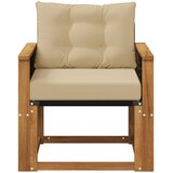  Srednja sofa za van Čvrsto drvo akacije Prirodna | shoptok.hr