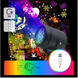 Aigostar LED Božićni projektor snežnih pahuljica LED/5W/230V višebojni Cene