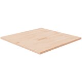 vidaXL Kvadratna mizna plošča 80x80x2,5 cm neobdelana trdna hrastovina | Shoptok.si