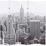 vidaXL Sklopiva sobna pregrada sa slikom New Yorka danju 200 x 170 cm | shoptok.hr