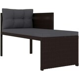  4-dijelna vrtna garnitura od poliratana smeđa | shoptok.hr