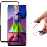 FOLIA SZKLANA SZKŁO HARTOWANE Z RAMKĄ DO SAMSUNG GALAXY M51 CZARNY, (22000335)