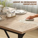  Blagovaonski stol za 6-8 osoba. Moderni pravokutni kuhinjski stol s drvenim izgledom 180 x 80 x 75 5 cm prirodni. | shoptok.hr