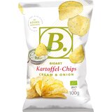BioArt Krompirjev čips Cream & Onion - 100 g Cene