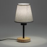  Brilagi - Stona lampa NUBILA WOOD 1xE27/25W/230V hrast/siva | Eponuda.com