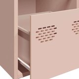 vidaXL Komoda roza 101,5x39x73,5 cm hladno valjano jeklo Cene