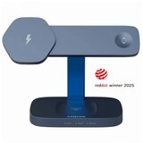 Canyon Wireless Charging Station Hexagon 310 3in1 DarkGrey/Blue | ePonuda.com