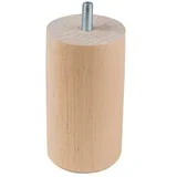noga za pohištvo (do x š x v: 5,5 x 5,5 x 10 cm, ø x v: 5,5 x 10 cm, nosilnost izdelka: 50 kg, les)