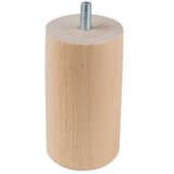 WALTECO Postolje za namještaj (D x Š x V: 5,5 x 5,5 x 10 cm, Ø x V: 5,5 x 10 cm, Nosivost: 50 kg, Drvo) | shoptok.hr