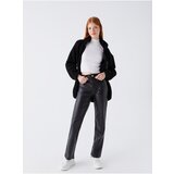 LC Waikiki Women's Tight Fit, Straight Leather Look Pants | Shoptok.si
