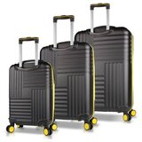 Zoozie Bags set kofera 8081, 3 dijela, crni | Eponuda.ba