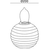  LED solarna viseća svetiljka LED/0,02W/1,2V 3000K IP44 1xAAA 100 mAh | Eponuda.com