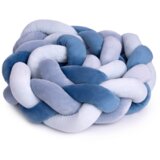 Amek ogradica za krevetić pletenica 200 cm - Blue | shoptok.hr