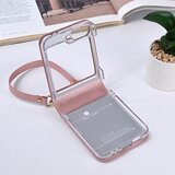  Maska za Samsung Galaxy Z Flip 6/ F741B na preklop Hanman Mill roze Cene