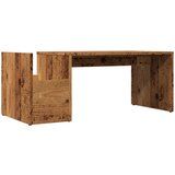 vidaXL Klubska mizica starinski les 90x45x35 cm inženirski les | Shoptok.si