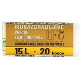 PISKAR Biorazgradljive vrečke za odpadke Piskar (15 l, 20 kos) | Shoptok.si