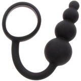 Hidden Desire Anal Plug & Cock Ring Black Cene