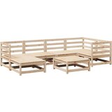  7-dijelni set vrtnih sofa od masivne borovine | shoptok.hr