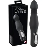 Anal Vibe - potisnik, analni vibrator (crni)
