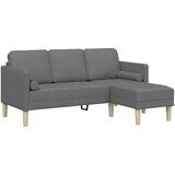  Set sofe s jastukom Tamno siva Poliester | shoptok.hr