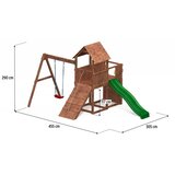 Fungoo Set CAROL 3 - drveno dječje igralište | shoptok.hr