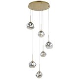 Opviq Luster Herman-80-06, O18, 15cm, IP20 zlatno-srebrne boje | Eponuda.ba