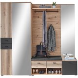 Voleo PREDSOBA črna, hrast artisan | Shoptok.si