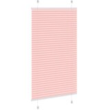  Plisirana zavjesa Roza 75x100 cm Širina tkanine 74,4 cm Poliester | shoptok.hr