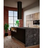 CIARKO DESIGN otočna napa TUBUS W LONG CRNA | shoptok.hr
